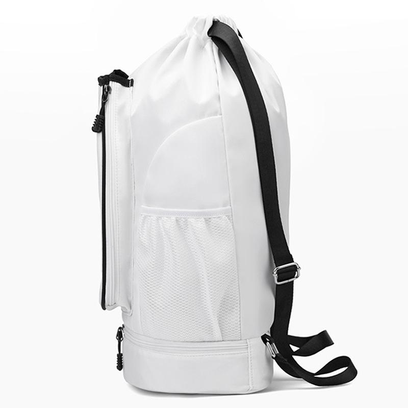 Tennis Schläger Rucksack Fassungsvermögen für 2 Schläger Badminton Sporttasche Großes Fassungsvermögen Gymnastikbeutel Professionelle Fitnesstasche mit Schuhfach