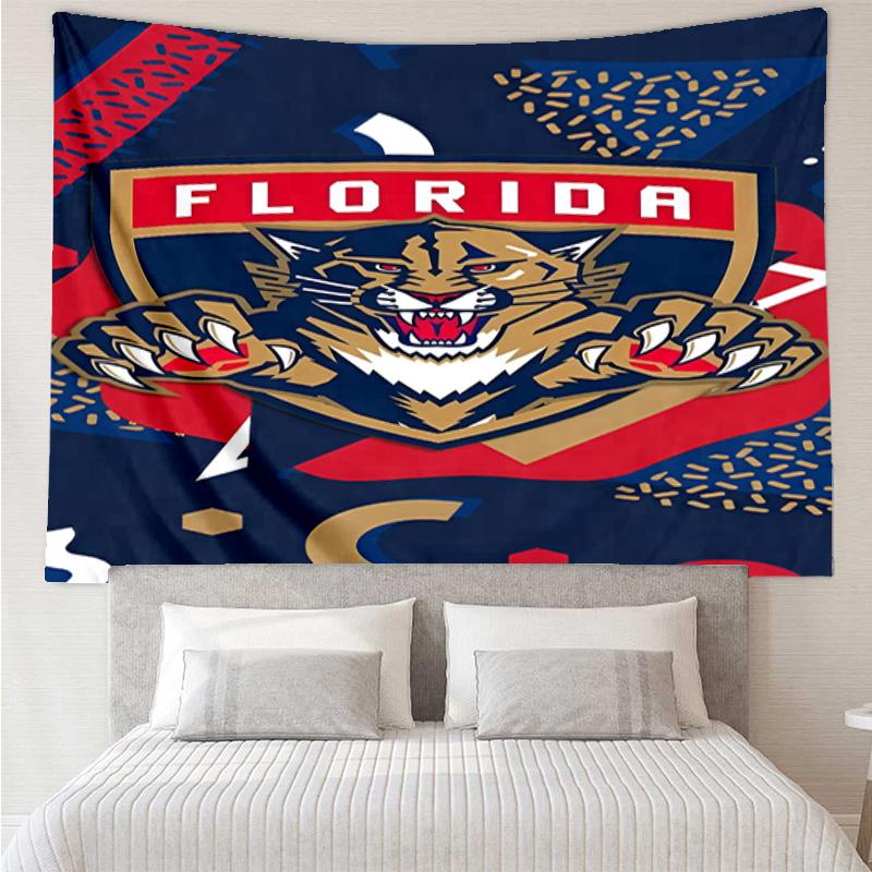 Panthers Team Spirit Tapestry, Unique Design Tapestry, Wall Decor for Bedroom,Livingroom, Playroom,Heartwarming Fan Holiday Gifts