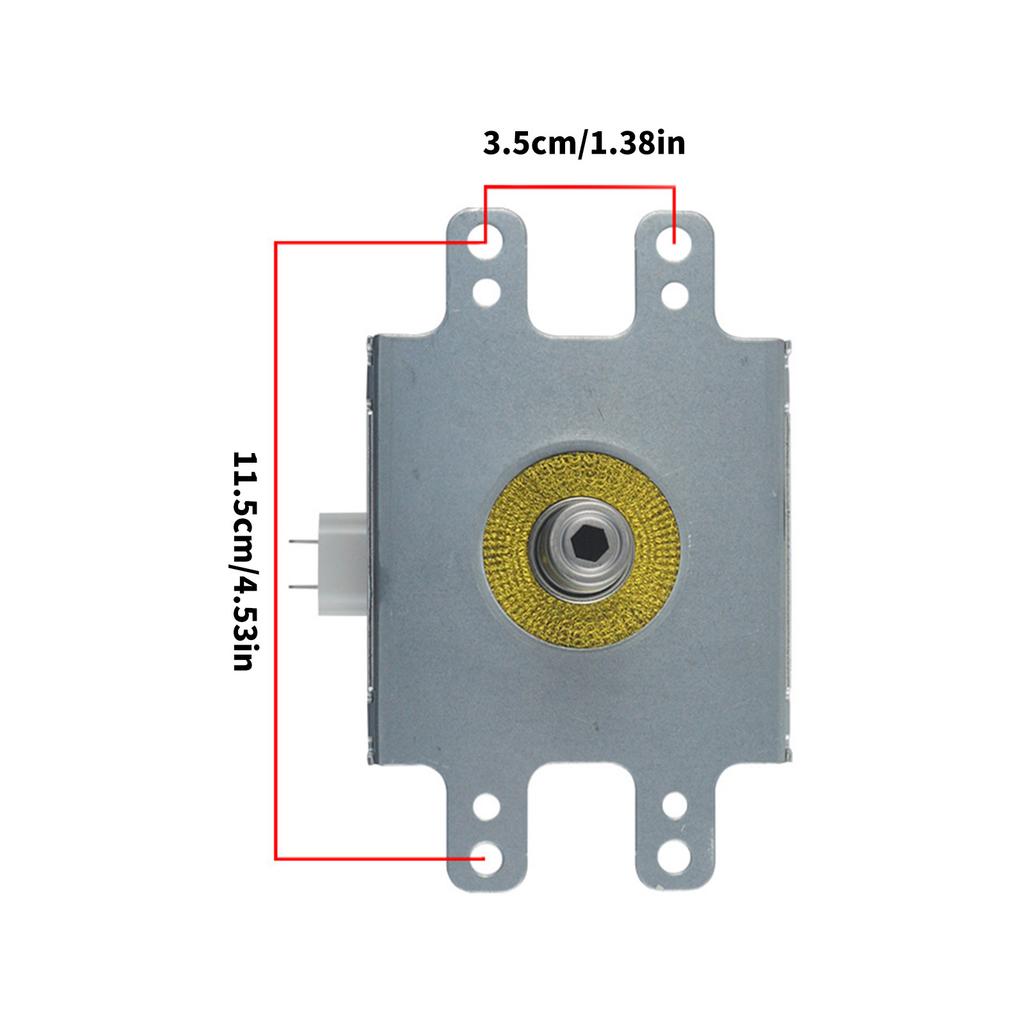 2M218J Professional Microwave Oven Magnetron 800W Microwave Oven Part Metal Texture Suitable for Heating Applications