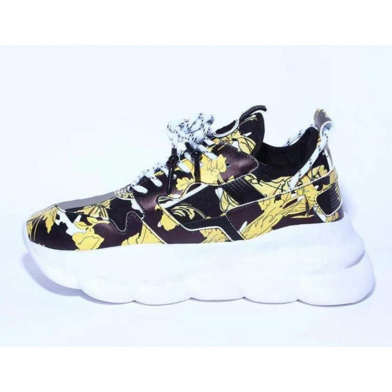 Z Chain Chunky Sneakers Men Women Lightweight Breathable Casual Running Shoes With Thick Sole Height Increase