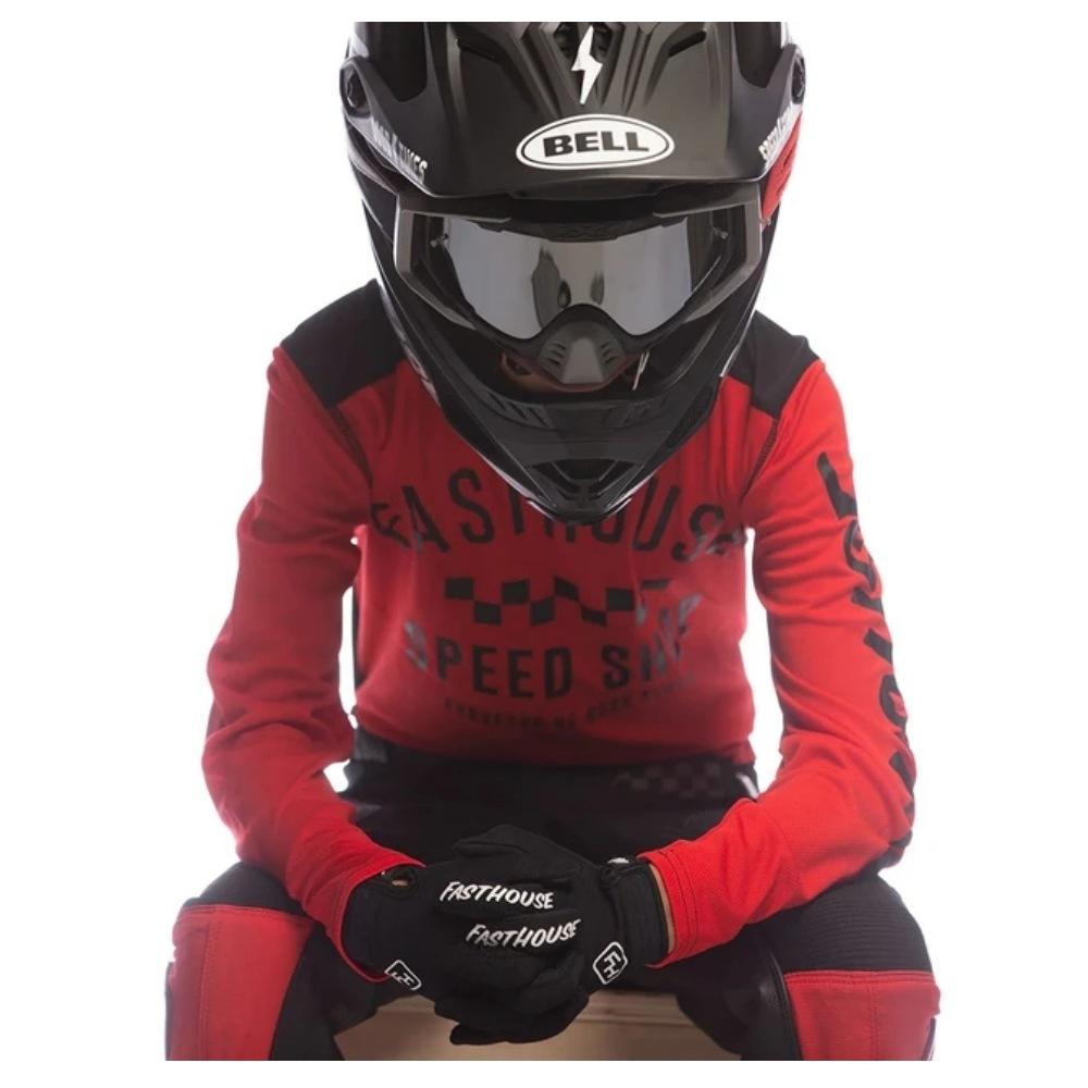 Herren Offroad-Motorradbekleidung, Mountainbike MTB-Shirt, Motorrad Downhill-Anzug, Radsportanzug