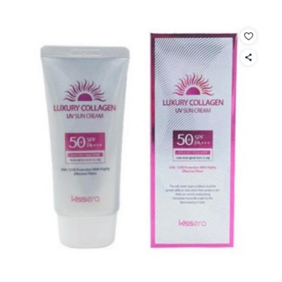 KISERA Luxury Collagen UV Sun Cream SPF50+ PA+++ Moisturizing Sunscreen 70g