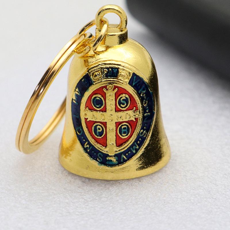 Metal Jewelry Keychain Accessories Car Pendants Bag Decoration Pendants Retro Small Bell