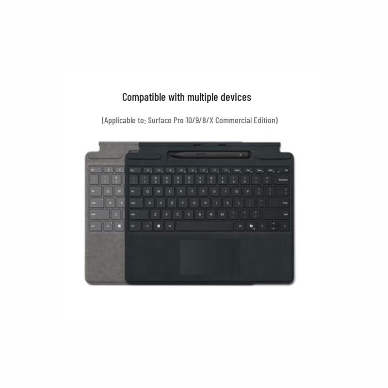 Microsoft Surface Pro 10 Commercial Keyboard Cover with Copilot Key
