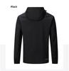 Giacca a vento con cappuccio unisex: Giacca da Ciclismo da Esterno per Coppie, Monostrato Leggera