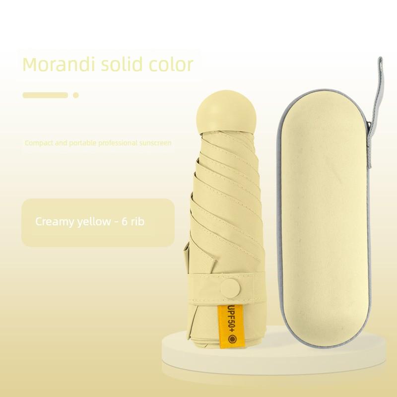 Dual-Use Umbrella for Women, Sun Protection, Uv Protection, Pocket Umbrella, 40% off Flat Sun Umbrellas, Compact Sunshade Umbrella