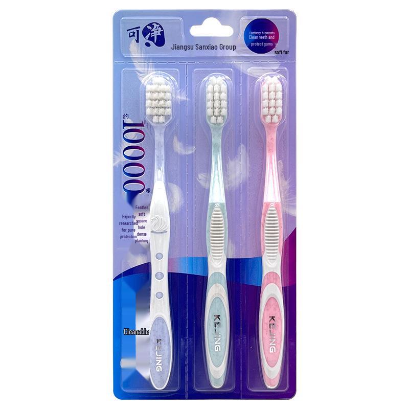 

Keke Kejing C1634 Зубная щетка с широкой головкой и супермягкой щетиной, 10 000 щетинок