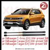 2pcs Rear Tailgate Damper for Volkswagen T-Cross (C11) 2018-present SUV WITH SPRING Trunk Boot Gas Charged Gas Struts