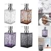 Transparent Liquid Soap Pump Dispenser, Sustainable Acrylic Refillable Dish Soap