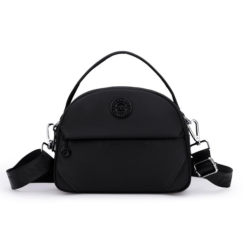 Waterproof Nylon Crossbody Bag for Women Casual Shoulder Handbag with Top Handle