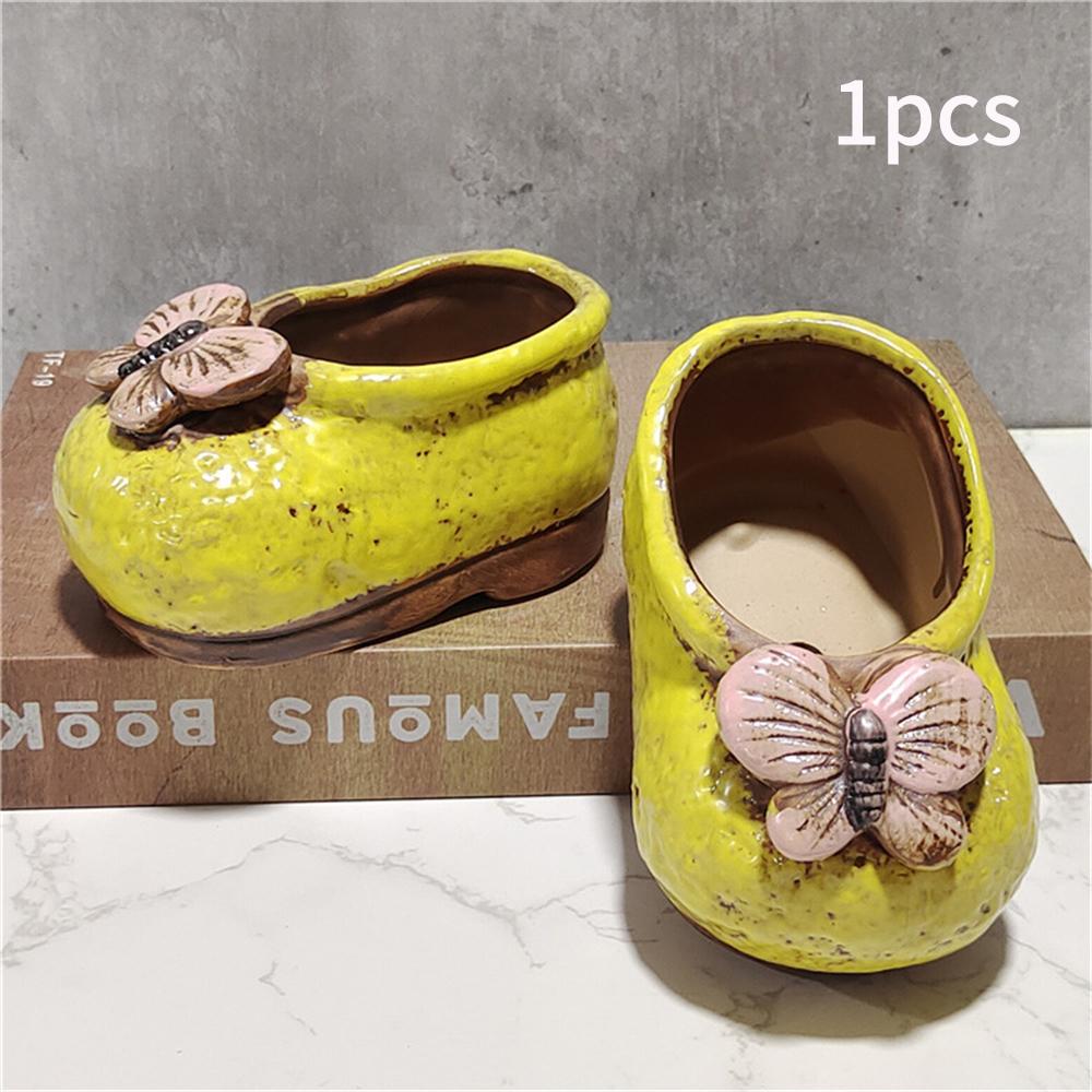 

Мультяшная ваза Дренаж Антивозрастная Керамика для небольшого пространства Художественная атмосфера Цветочный горшок Удаляет влагу Комфорт Толстый дизайн Кашпо