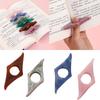2x/Set Reading Thumb Holder Resin Bookmarks Book Page Holder Thumb Reader Thumb Bookmarks Holder for Easy Reading