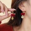 Fashion ins cold wind simple light luxury high-end ear buckle temperament geometric earrings women's small and versatile tide earrings