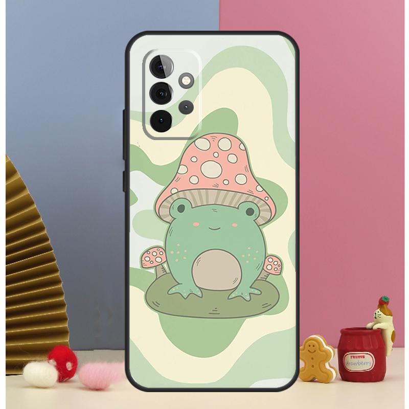 Cottagecore Frog Mushroom Aesthetic Cover For Samsung Galaxy A53 A33 A52 A32 A22 A12 A13 A23 A51 A71 A14 A34 A54 A15 A25 Case