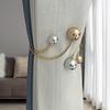 1pcs Vintage Curtain Tiebacks, Metal Holdbacks for Bedroom & Living Room Decor