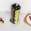 1pcs Cup Holder, 360-Degrees Rotatable Coffee Pod Holders, 24 Pods K Cup Coffee Pods Organizer Stand, Convenient Coffee Capsule Storage Rack