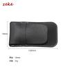Leather Watch Bag Organizer Watch Accessories Anti-Dust Gift Bag Black Suede Stitching Bags for Jewelry Watch Storage Gift Bags