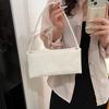 Design Square Underarm Shoulder Bag Women Small PU Leather 2025 New Trendy Crossbody Bag Female Handbags and Purses bolso mujer