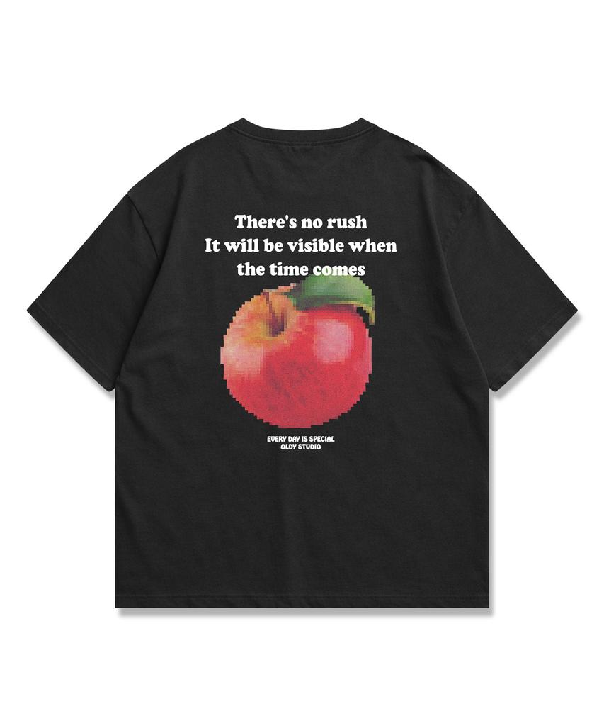 ORIGINALDAY Apple Mosaic Oversized Short Sleeve T-Shirt 4 Colors