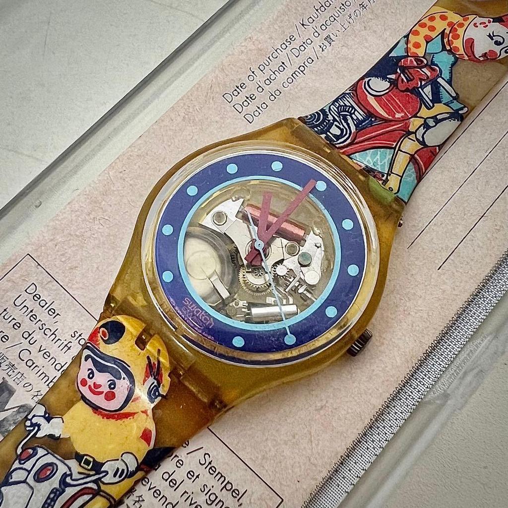 Used Rare 90s Vintage SWATCH Watch