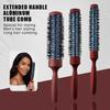 /Kuz/Long Handle Heat Resistant Ceramic Round Hair Brush For Blow Dry Curling Straight Hair Salon Styling Tool