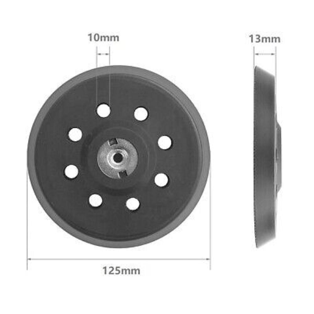 5"/125mm Grinding Plate Sanding Pad Cushion For Metabo SXE 325 Intec 425 Sanders