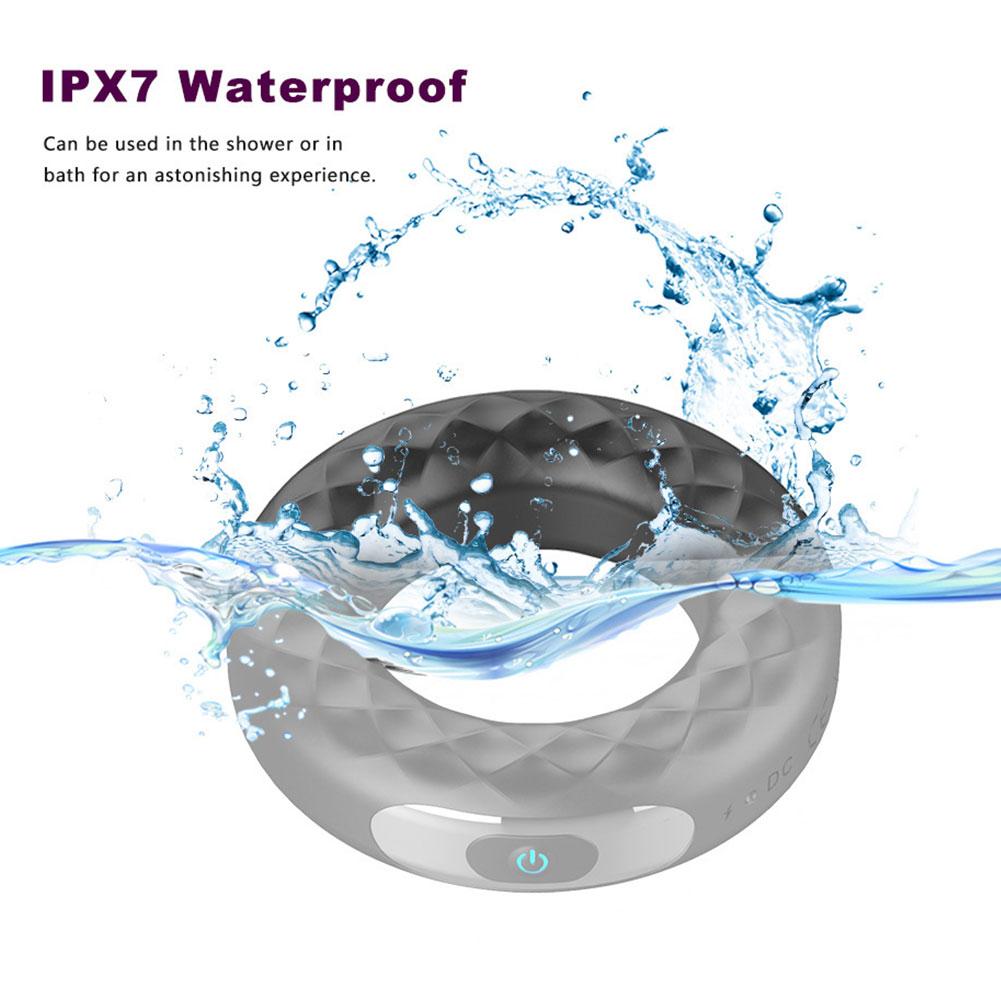 Vibrierender Penisring Stärkere Erektion Sexspielzeug für Männer Paare Verzögerte Ejakulation Penisringe Penisring Cockring Erwachsenenartikel