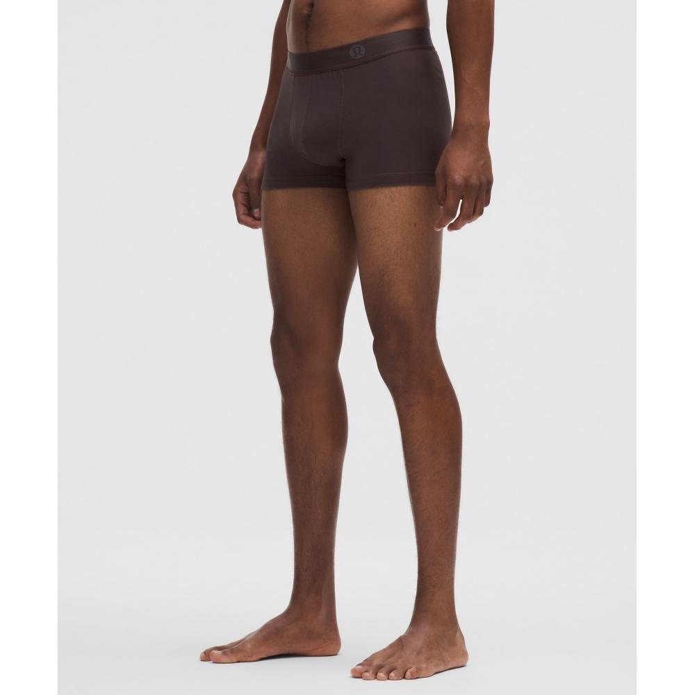 Lululemon Always In Motion Boxer Brief 3   3 Pack Sequoia Warm Ash Grey Nutmeg