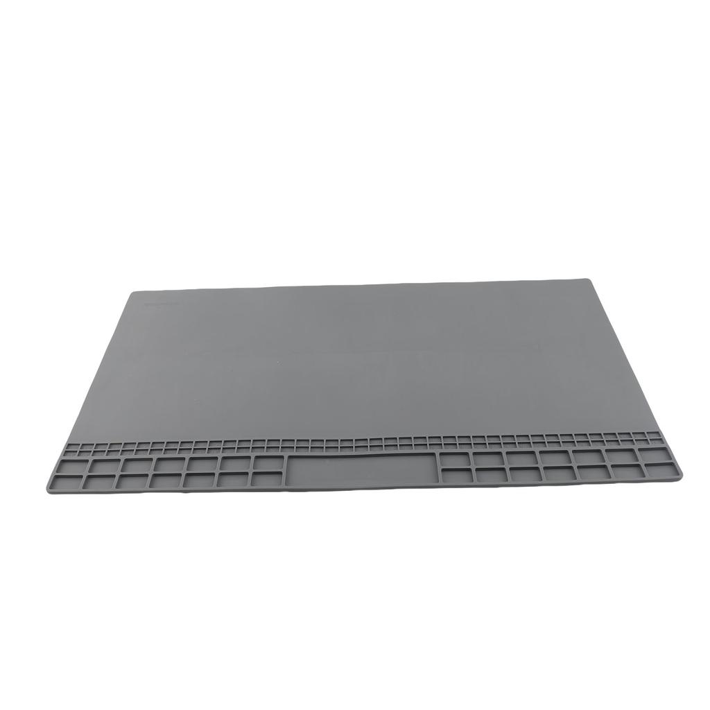 Repair Mat 60x35cm High Temperature Proof Soldering Mat Silicone Electronic Repair Work Pad Gray