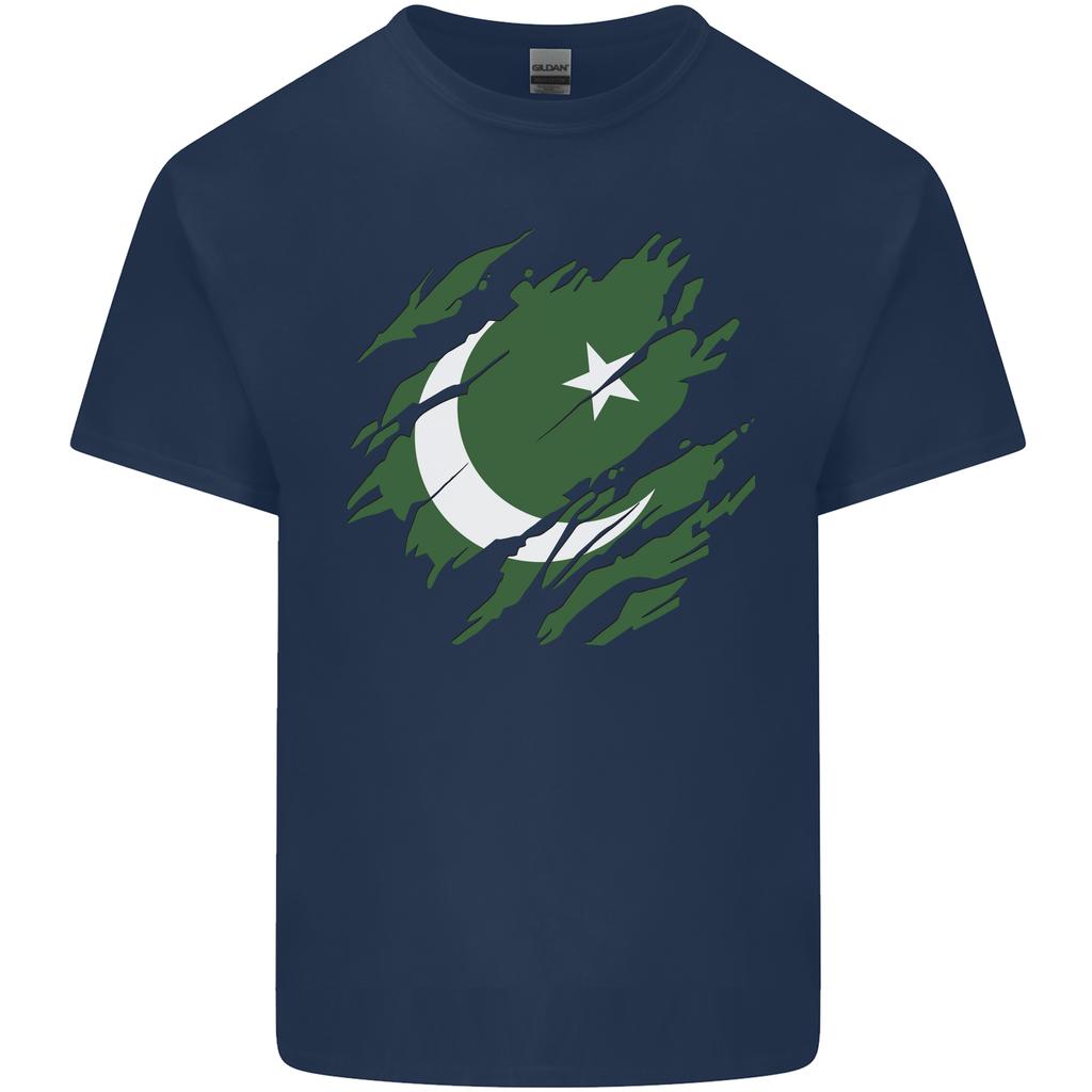 Torn Pakistan Flag Pakistani Day Football Unisexs Light Cotton TShirt