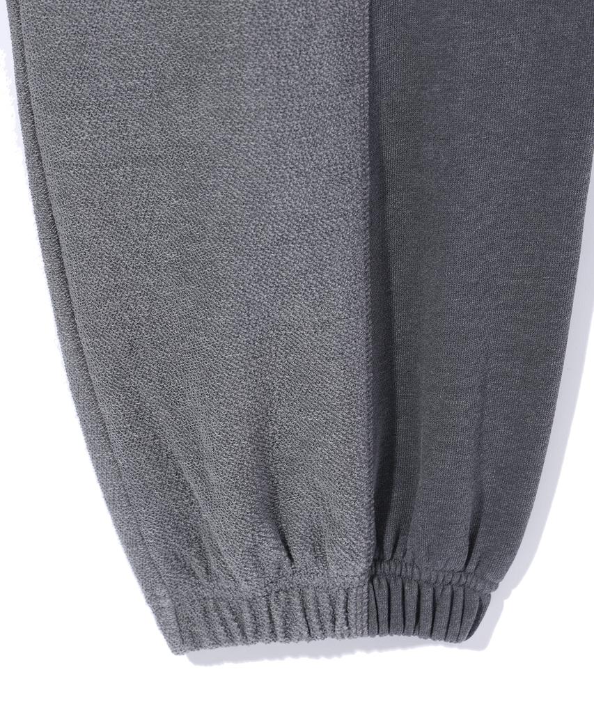 CRITIC Incision Pigment Jogger Sweatpants Charcoal