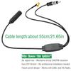 DAOKAI DAB Splitter, AM/FM + DAB Antenna Splitter Car Radio