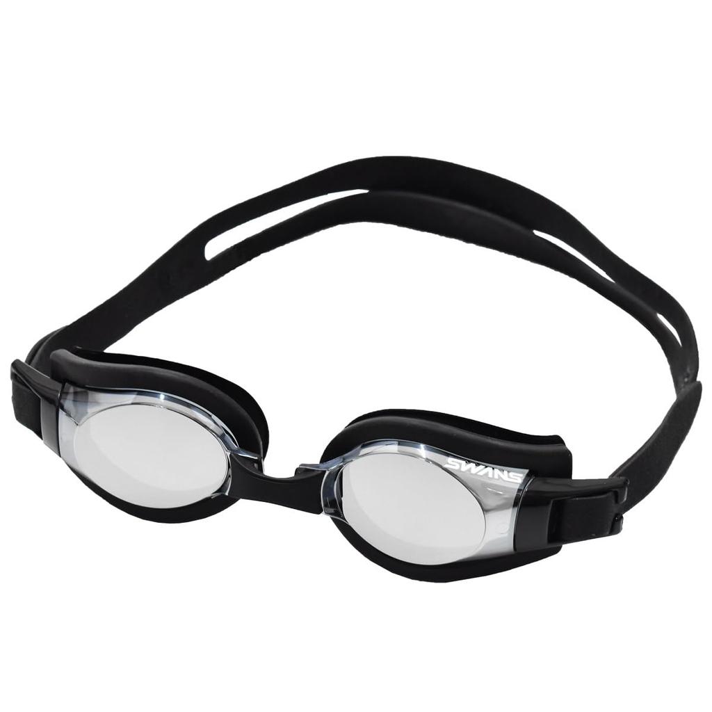 SWANS Fitness Goggles Cushion Mirror (Antibacterial Lens) SMSI.