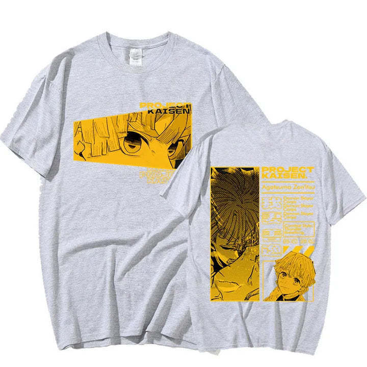 

Футболка с принтом European Code Animation для мужчин и женщин, хлопковая футболка с короткими рукавами XXXL светло-серый