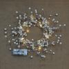 1pc Smart LED Copper Wire Lights , Pearl-Shaped String Lights, Battery-Powered for Home, Holiday Decor, Christmas & Weddings