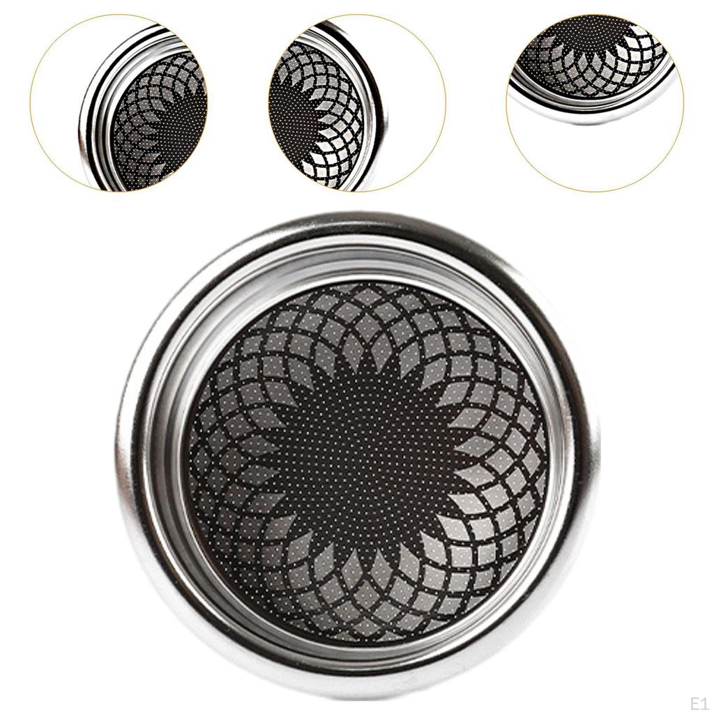 Filtru de cafea de 58 mm, coș cu filtru poros, filtru pentru aparatul de espresso acasă, cană coș pentru mașină