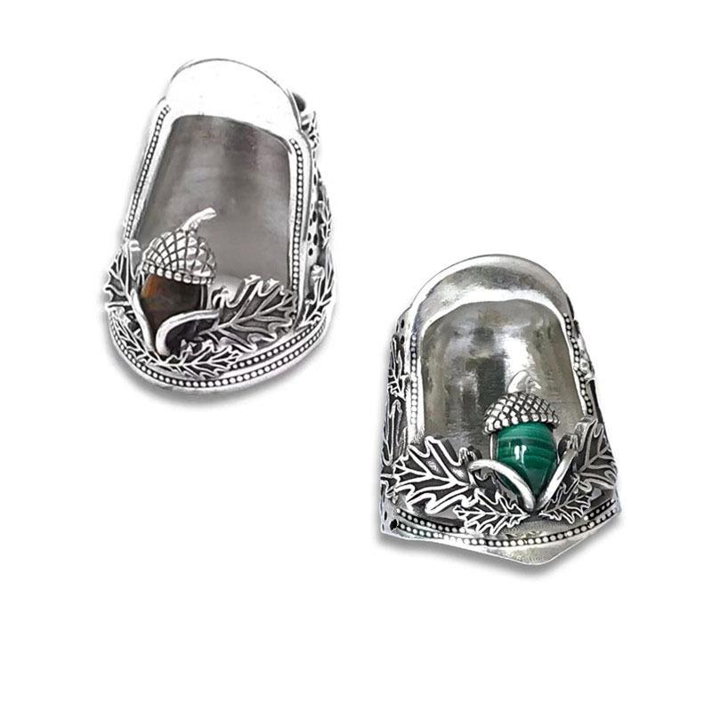 Open Nail Acorn Thimble Thimbles For Hand Sewing Quilting Finger Protector Zinc Alloy Finger Thimble Shield Diy Sewing Tool