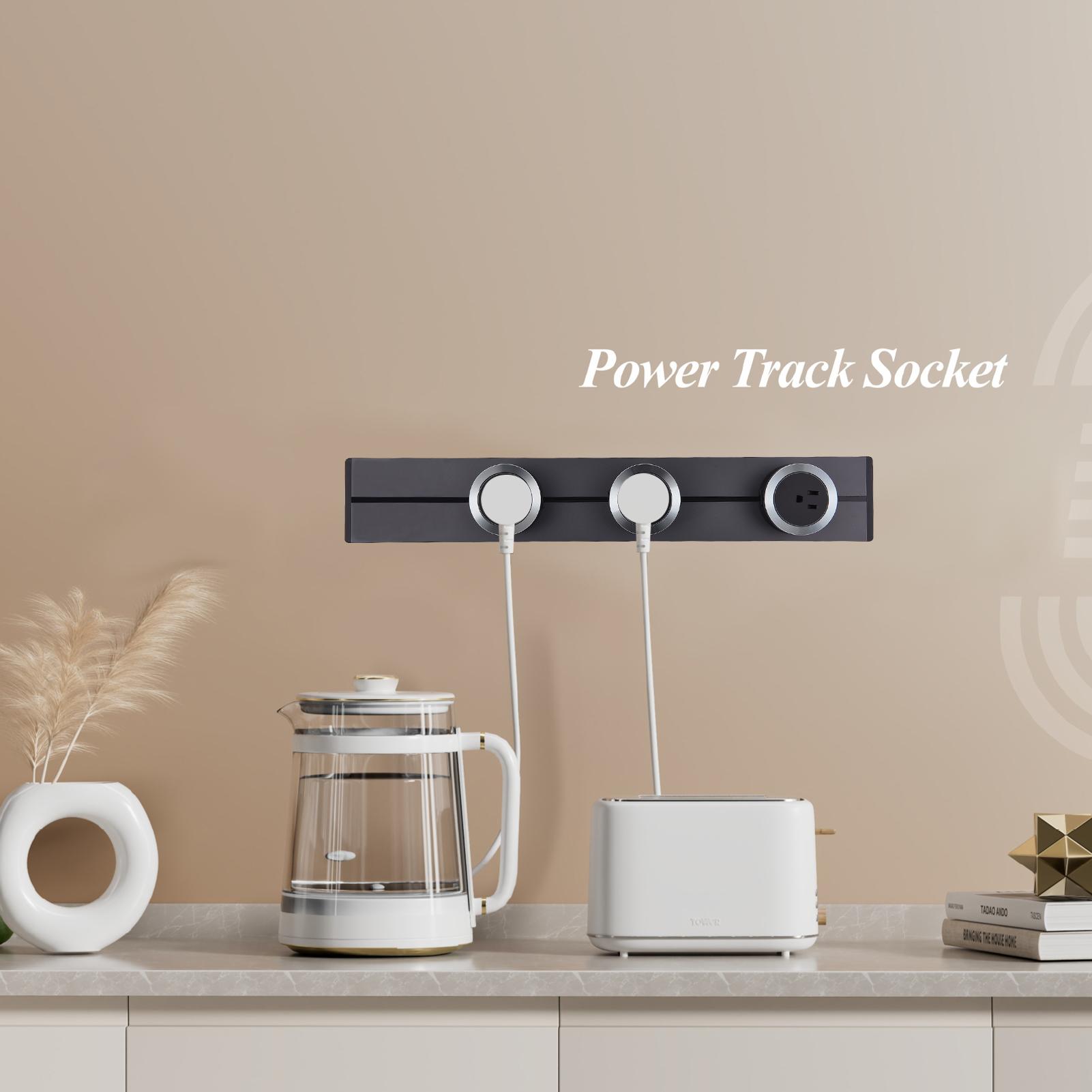 

3250 Вт Адаптер для треку Адаптер для розетки Адаптер для електричної шини Легко вставляти та розбирати Універсальний