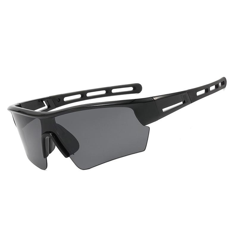 Lunettes de soleil de sport creuses transfrontalières pour cyclisme sur route et VTT