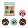 4Pcs Star Knob Cover Silicone Rocker Cap Thumb Stick Grip Caps for Tamagotchi Paradise Accessories