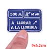 Take It Easy Patches Letter Slogan Embroidery Patch Diy Iron On Patches For Clothing Jacket Sew Applique Cartoon Letter Patches 