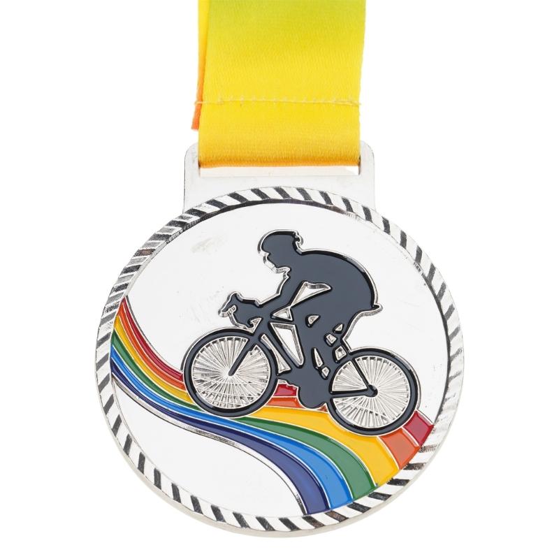 Metal Gold Silver Bronze Award Medals with Ribbon, Winner Medals for Children Teens Event, Classrooms, Office and Sports