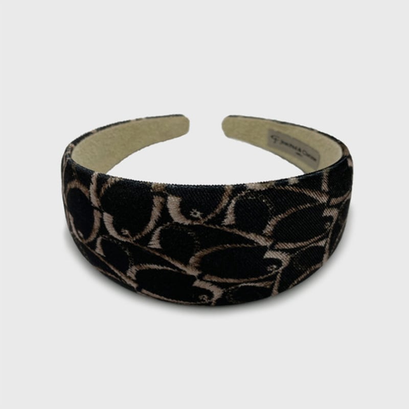 Jean Paul Clarisse Velvet Pattern Hairband LFHB0712