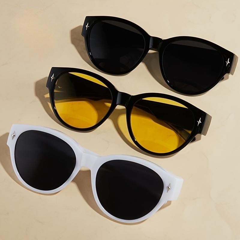 

Набор из 3 предметов Весна Лето Осень и Зима Новинки Мужские и Женские Оверсайз Оправы Модные Тренды Праздничные Подарки