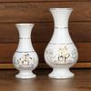 1PCS ceramic gold-plated lotus and Buddha shaped vase Guanyin water purification bottle altar for Buddha decoration