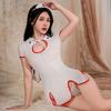 New sex underwear sexy mesh see-through milk leakage temptation free from passion pure desire nurse