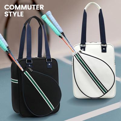 Hochwertige, tragbare Badminton- und Tischtennisschlägertasche: Handtasche mit großem Fassungsvermögen, die über eine Schulter getragen werden kann