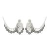 Retro Exotic Coin Tassel Earrings with Ear Chain Set