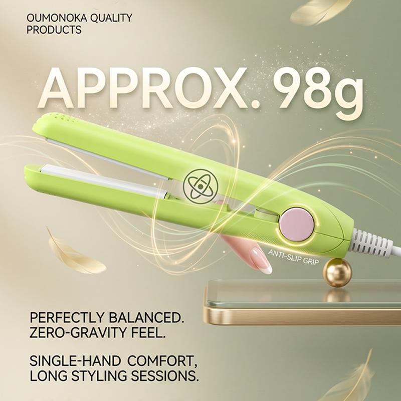 3-in-1 PTC Hair Straightener Styling Appliances Hot Combs Tools Heated Flat Iron Beard Styler Professional Brush Curling Iron