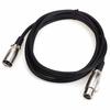 NANYI Canon Cable, XLR Cable 2M (Female to Male) XLR Microphone Cable for Microphones or Professional Recording Mixing (Female to Male, 2 Meters)